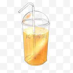 夏季饮料橙汁柠檬汽水