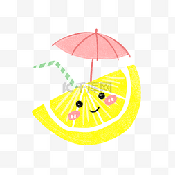 夏日柠檬PNG素材
