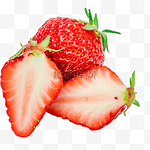 奶油草莓美食