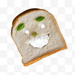 面包拟人图片_拟人面包片