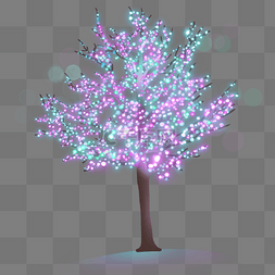 节日LED灯树