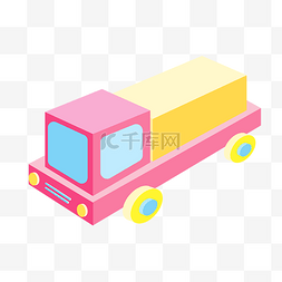 粉色大车交通