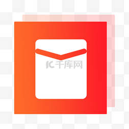 橙色渐变icon图片_电商常用手机端APP图标红包