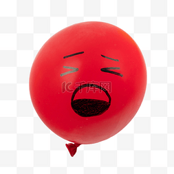 气球沮丧表情