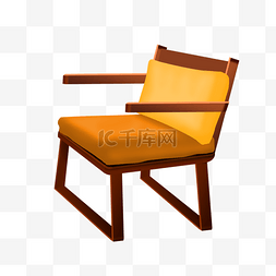 绿色小椅子图片_沙发凳子椅子手绘小清新