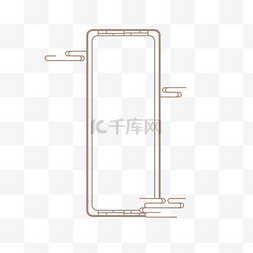 云框图片_古风标题框
