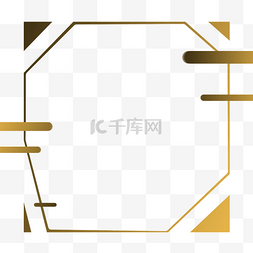 简约几何渐变背景图片_金色渐变背景海报边框