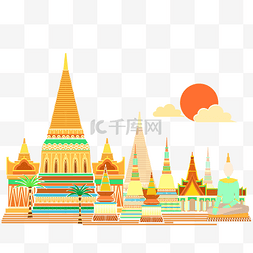 泰国大皇宫图片_泰国著名景点印象