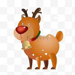 圣诞节可爱麋鹿