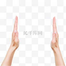 一双人体手指