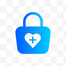 卡通护士医院图片_卡通蓝色的锁具