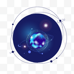 科技宇宙星球图片_矢量科技宇宙星球