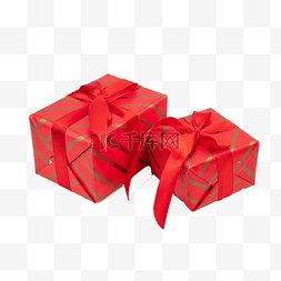 新年礼物盒年货大红盒子