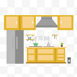 厨房开放式图片_开放式厨房橱柜