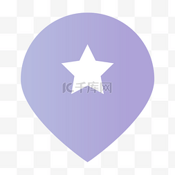 app旅游图标图片_紫色渐变旅游住宿APP移动端图标定