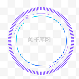 主图圆环图片_科技圆环