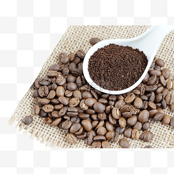 复合材料icon图片_餐饮材料原生咖啡豆