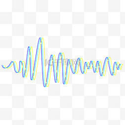 超声波弯曲线条