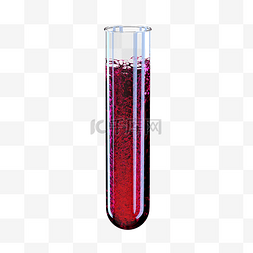 暗红色红色图片_暗红色化学病毒试管药水