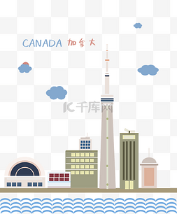 世界地标建筑地标图片_旅游加拿大枫叶国