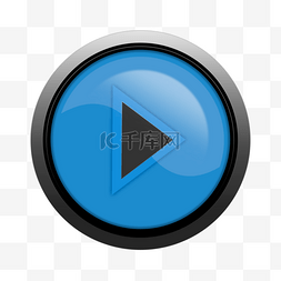 icon写实图片_播放音乐立体按钮