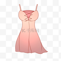 性感粉色裙子