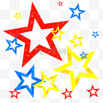 白色空心五角星图片_白色空心五角星素材-白色空心五角星图片大全-千