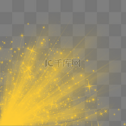 金色闪耀亮闪闪光效星光星星点光