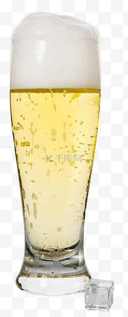 啤酒冰块图片_一杯啤酒