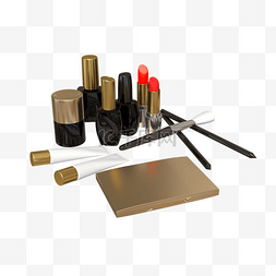 化妆盒子图片_化妆品系列一组化妆组合