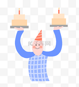 人物生日蛋糕图片_人物生日蛋糕插图