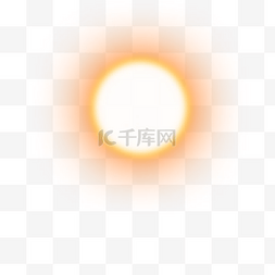 卡通发光的太阳下载