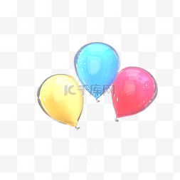 五彩斑斓的气球