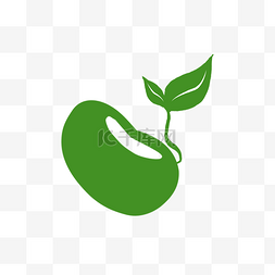 s公司logo图片_农业绿豆logo