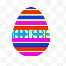 复活节彩色的彩蛋