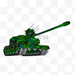 3D大型坦克