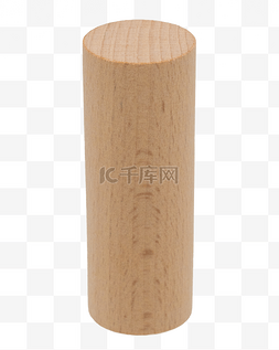 瓶盖圆柱子图片_木质圆柱积木