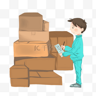 快递运输物流包裹分拣