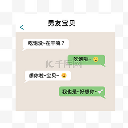聊天表情气泡图片_对话气泡