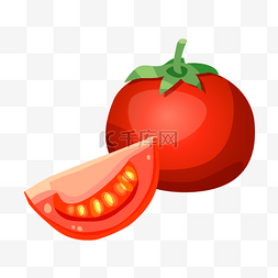 西红柿番茄展架设计