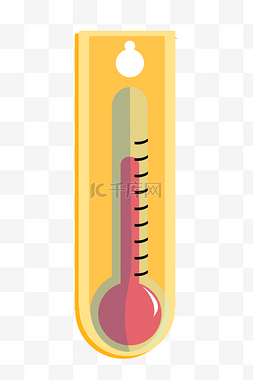 黄色体温计测量