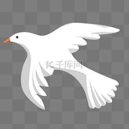 飞鸽墨迹图片_白色鸽子和平鸽