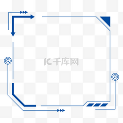 餐饮二维码图片_简约科技扫码框