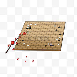 棋盘格地板图片_围棋棋盘对弈