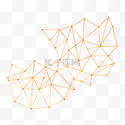 网点线条图片_渐变科技互联网点线线条