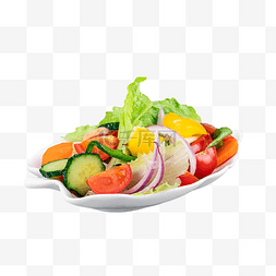 西红柿黄瓜沙拉图片_蔬菜沙拉食物