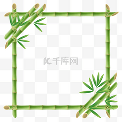 组成的图片_bamboo tree 竹子茎杆组成的方形边框