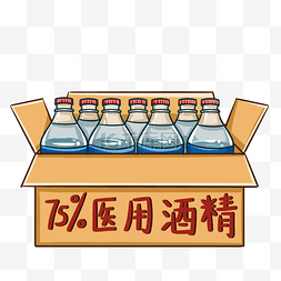 75酒精图片_一箱酒精