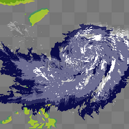 震撼台风图片_台风卫星云图