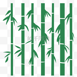 绿色竹子底纹